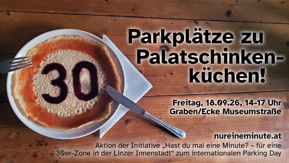 Einladung zum Parking Day am 18. September 2026